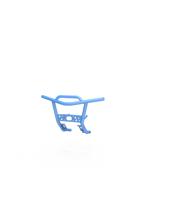 Segway Snarler AT6 Pare choc avant Bleu